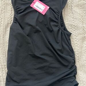 Black Edikted Women's Ruched Tank Top
